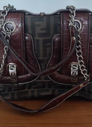 Винтажная сумка fendi
