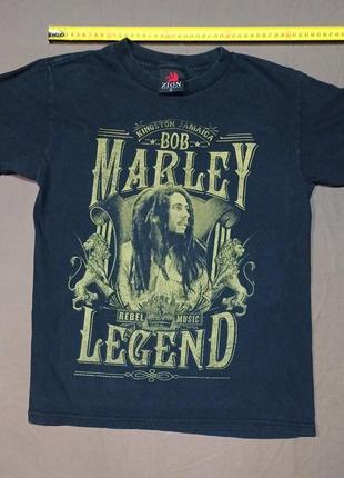 Плечі 43 см zion rootswear  100% cotton  футболка bob marley  size s usa components kingston jamaica