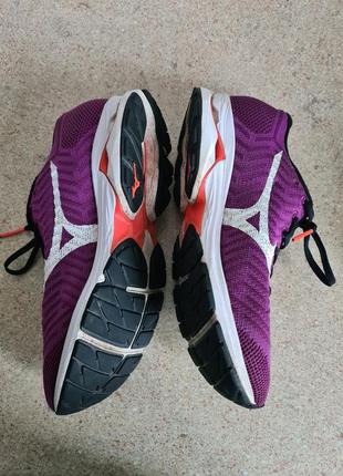 Кросівки mizuno wave rider, фіолетовий5 фото