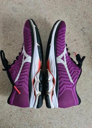 Кросівки mizuno wave rider, фіолетовий6 фото