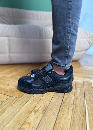 Кроссовки new balance 2002r black gore-tex