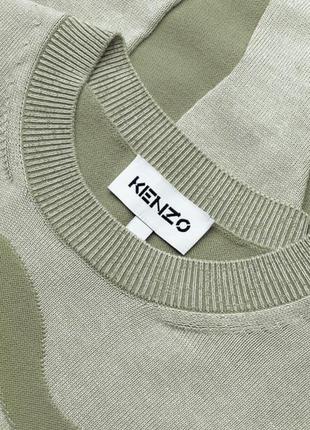 Хлопковый джемпер kenzo оригинал