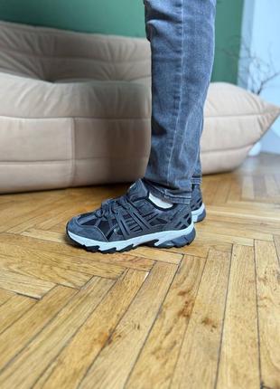 Кроссовки asics gel-sonoma dark grey fleece gore-tex