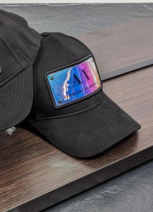 Бейсболка кепка armani exchange black