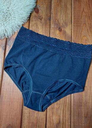 Migros bodywear удобные хлопковые трусики, темно синий цвет, размер l