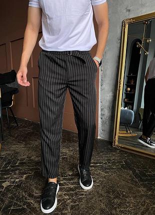 Брюки мом з поясом