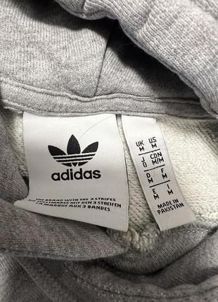 Укороченное худи оверсайз adidas5 фото