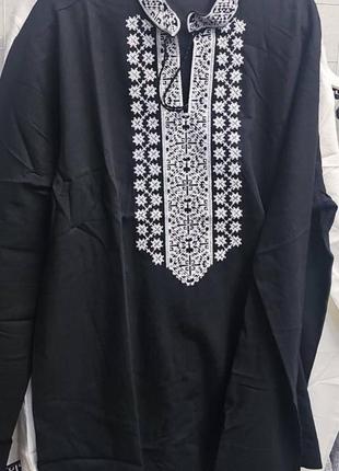 Мужская вышитая рубашка3 фото