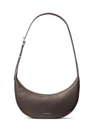 Женская сумка michael kors 'avra' medium сrossbody bag (chocolate)