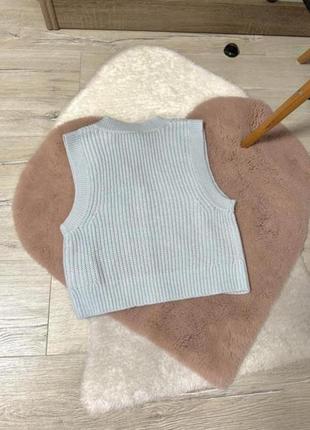 Вкорочена жилеточка від h&m 3