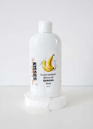 Лубрикант на водной основе kisses банан 200мл