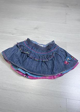 Трьох ярусна дитяча юбка kenzo kids 8