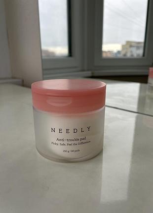 Пилинг-педы для проблемной кожи needly anti-trouble pad 60 шт