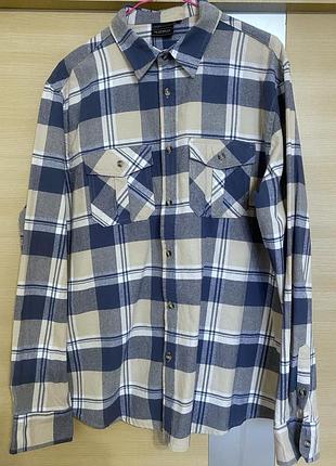 Рубашка байковая фланелевая р.l/xl bluewear