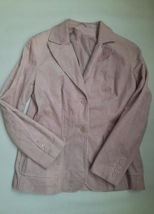 Вильветовый розовый пиджак
