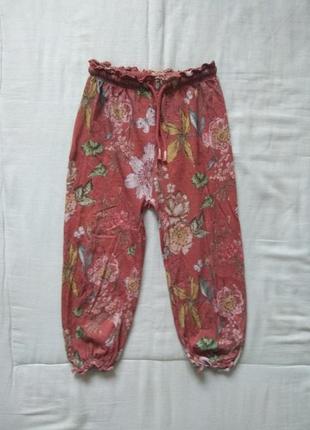 Лёгкие штанишки на девочку летние next