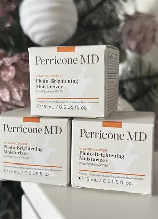 Крем для обличчя perricone md vitamin c ester photo brightening moisturiser broad spectrum spf 30