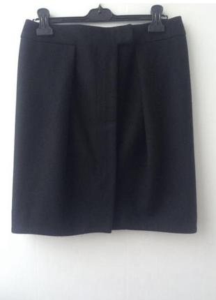 Шерстяная юбка cos на запах, м