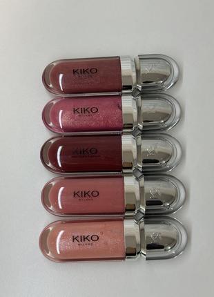 Блиск 3d hydra lipgloss kiko milano
