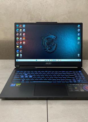 Игровой ноутбук msi cyborg 15 a12vf, 15.6 fhd ips i7-12650h 16g, 512gb, nvidia geforce rtx 4060 8 gb
