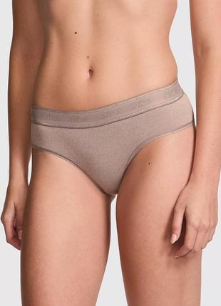 Трусики с шиммером victoria’s secret pink оригинал