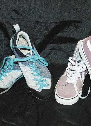 Vans off the wall  vibram  лот цена за 2 пары обувь спортивная лотом кроссовки  кеды кожаные