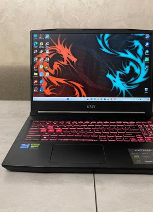 Игровой ноутбук msi katana 15 b12vfk, 15.6 fhd ips, i7-12650h, 16gb, 1tb nvidia geforce rtx 4060 8gb