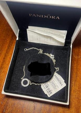 Цепочка pandora з біркою і коробкою