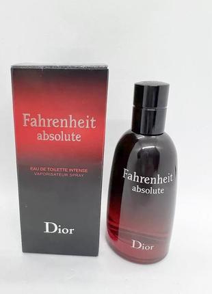 Распив christian dior fahrenheit absolute💥оригинал затест аромата