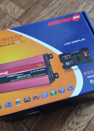 Инвертор преобразователь 24/220в powerone plus ssb 500w 6