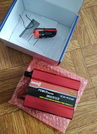 Инвертор преобразователь 24/220в powerone plus ssb 500w 5