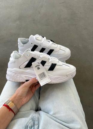 Adidas niteball white кроссовки