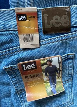 Джинси lee regular fit w36 l32 . 100% хлопок.