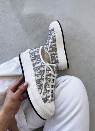 Кеди dior b23 grey premium