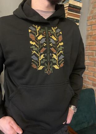 Худі вишиванка, худі з вишивкою чоловічий, етно худі,