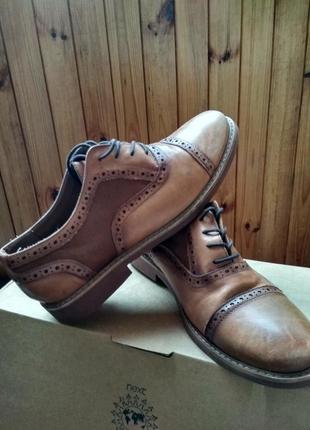 Шкіряні чоловічі класичні туфлі / броги aldo оригінал сша, розмір us9 eur42 28см