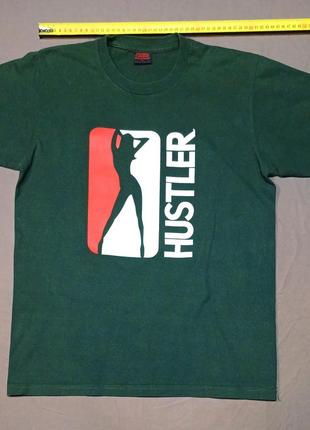 Плечі 42 см activewear ultra cotton  футболка для любителів ххх hustler  size l