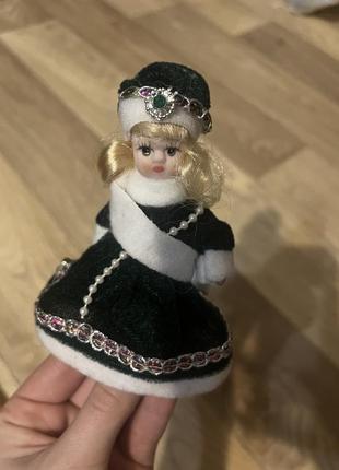 Кукла фарфоровая коллекционная collectible ornament