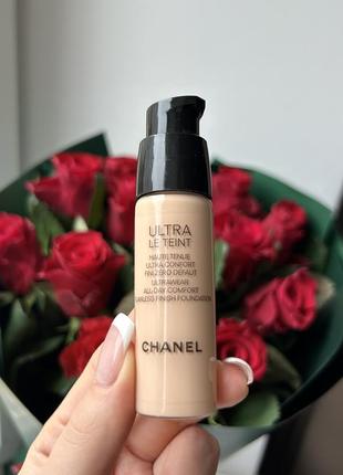 Тональный крем chanel ultra le teint flawless finish foundation