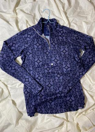 Женская кофта patagonia capilene® средней плотности с застежкой-молнией на воротнике