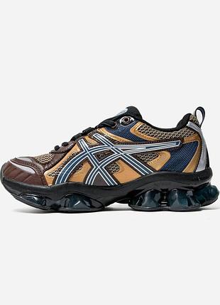 Asics gel quantum kinetic multi gold9 фото