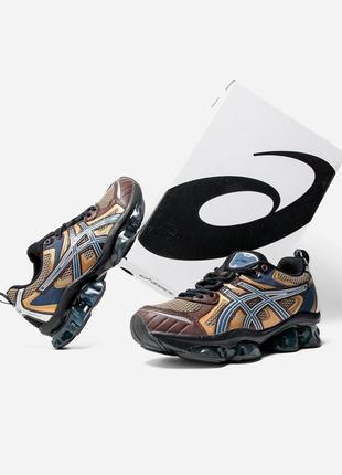 Asics gel quantum kinetic multi gold6 фото