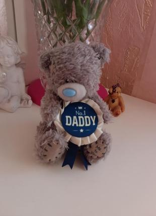 Іграшка мішка teddy тато номер один новий з німеччини