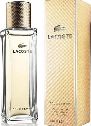 Жіноча парфумована вода lacoste pour femme 90 мл