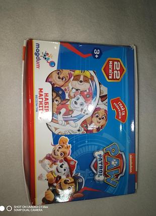 Набір магнітів щенячий патруль