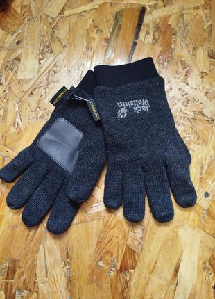 Шерстяні рукавиці рукавички перчатки jack wolfskin stormlock