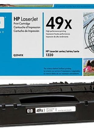Картридж hp 49x q5949x. оригинал