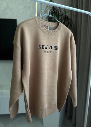 ‼️sale‼️стильный свитер чикаго остался в одном цвете