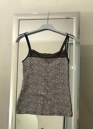 Піжамна майка леопардова розмір с