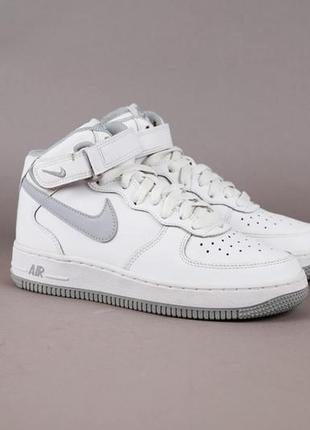 Жіночі шкіряні кросівки nike air force 1 mid розмір 36.5